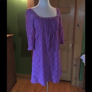 💕Laundry by Shelli Segal lined eyelet dress💕